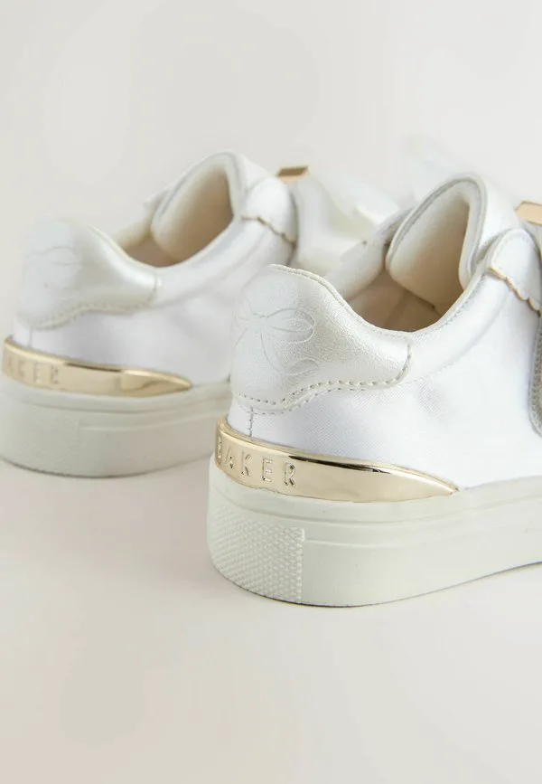 Кроссовки для стрельбы из лука стандартного размера Baker By Ted Baker, Ivory Satin — фото 4
