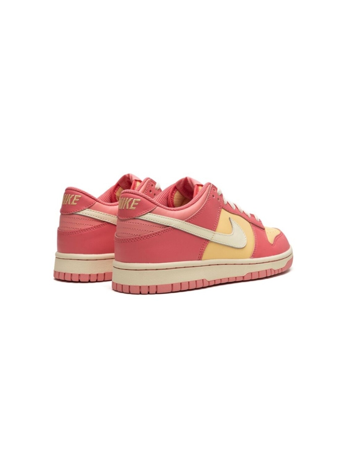 Кроссовки Dunk Low Peach Cream Nike Kids, красный — фото 3