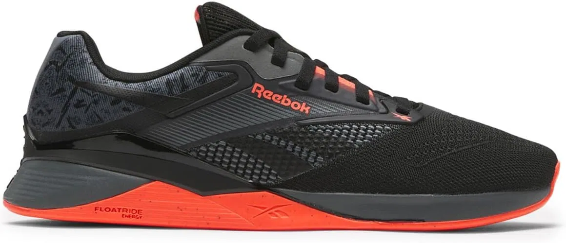Кроссовки Reebok Unisex Nano X4, Pugry6 Black Orgfla