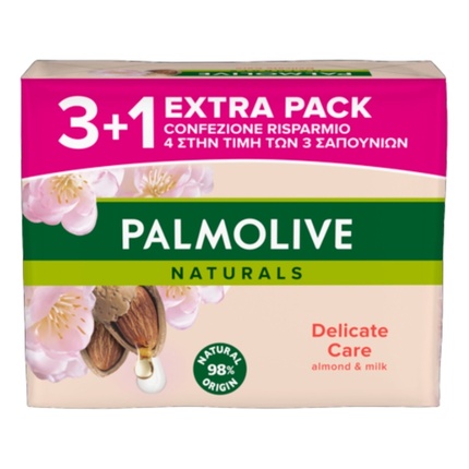 

Кусок мыла «Миндаль и молоко» — 4 шт. по 90 г Palmolive