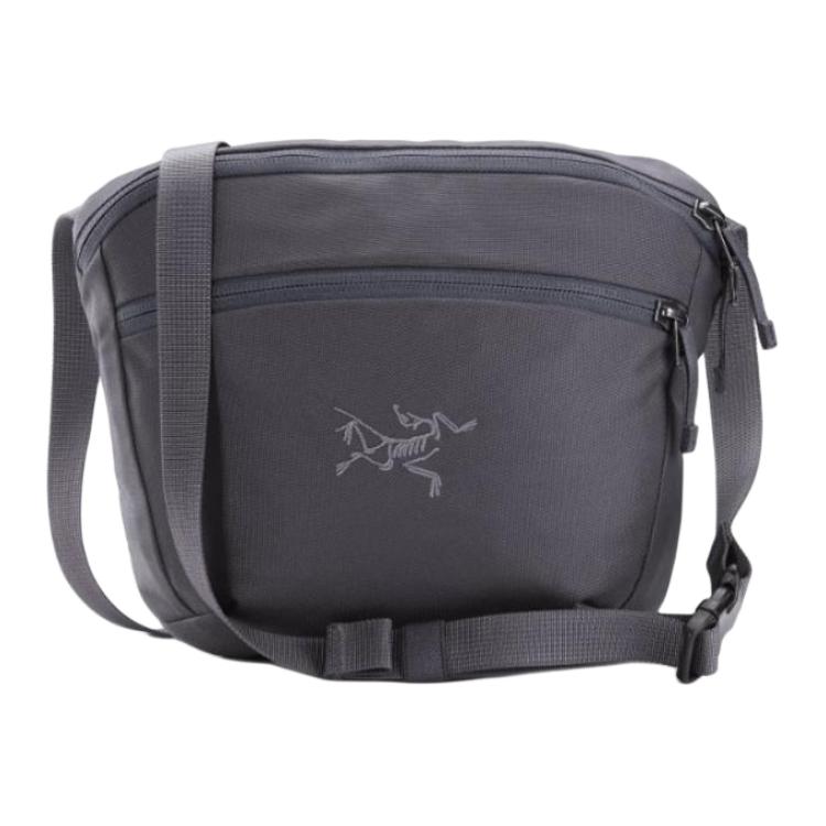 

Arcteryx Мужская и женская сумка для активного отдыха из полиэстера объемом 2,5 литра серого цвета