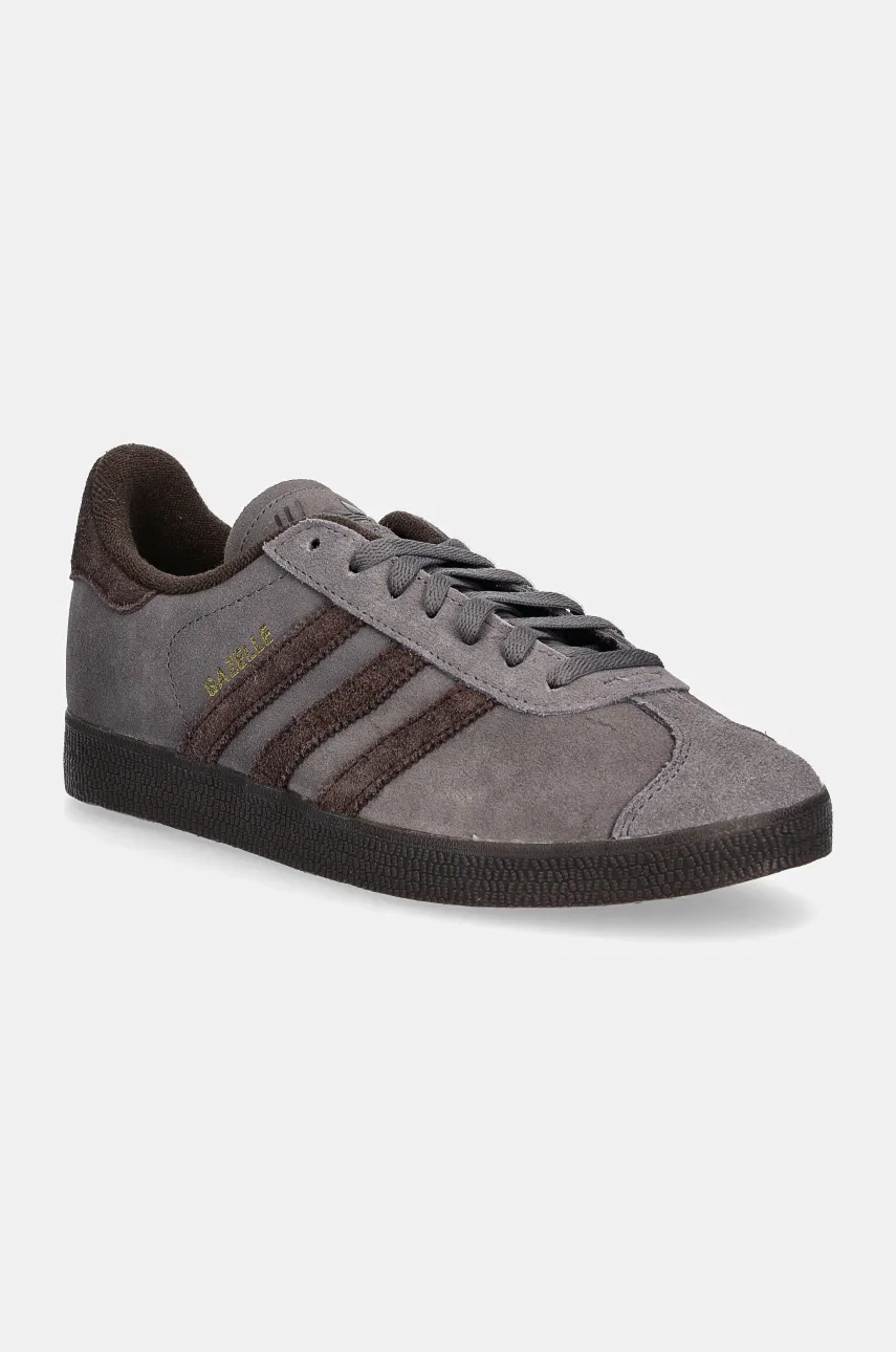 

Кроссовки GAZELLE замшевые adidas Originals, серый