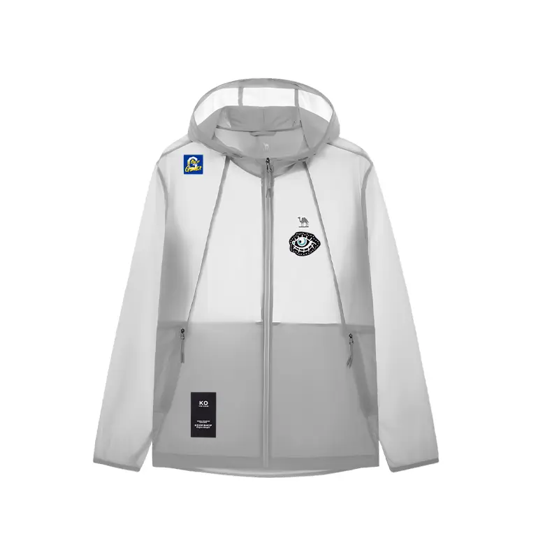 

CAMEL Urban Function Series Super Light Breathable And Quick Dry Cooling Sun Protection Clothing Unisex Space Gray