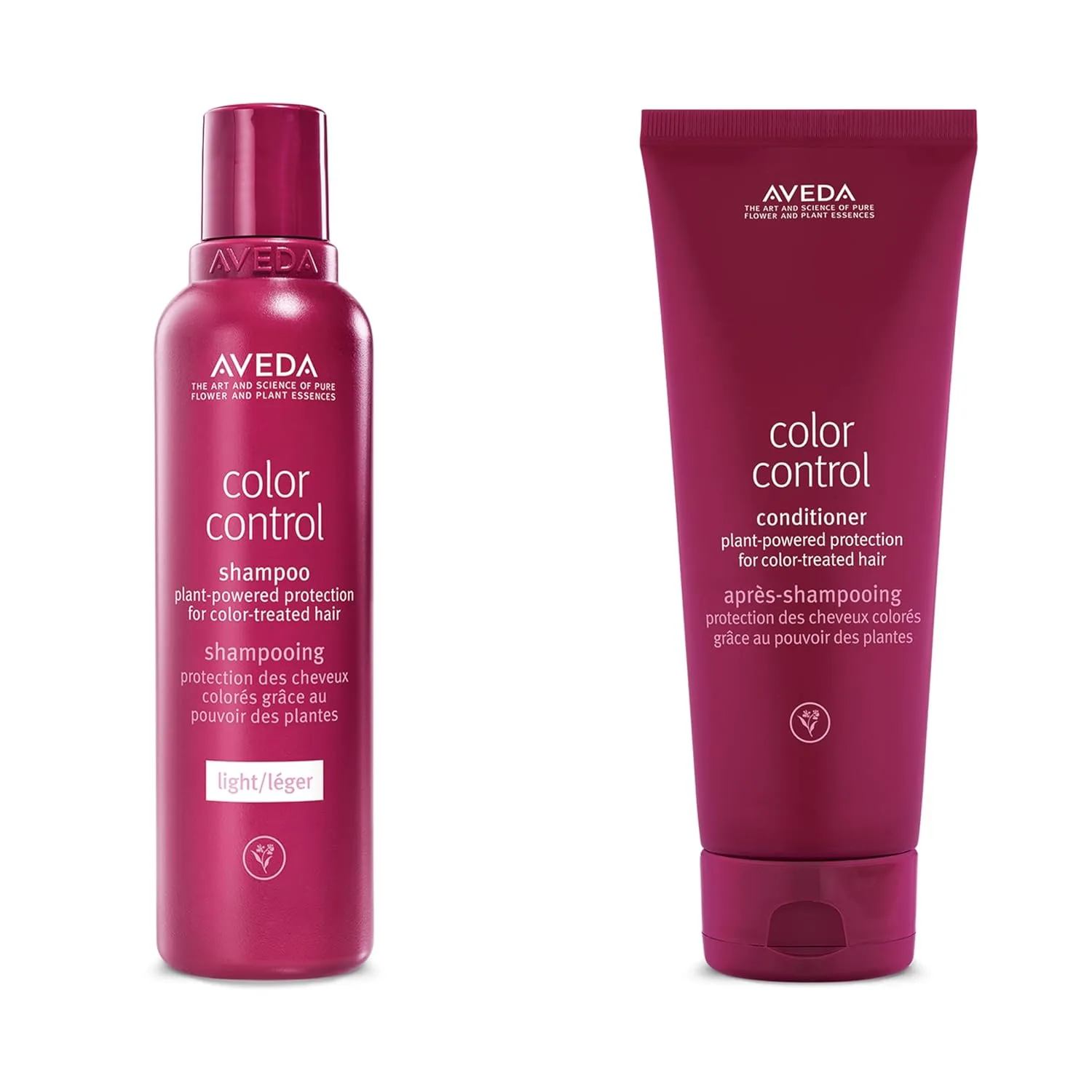 Шампунь и кондиционер Aveda Color Control Light | Защищает окрашенные волосы | Предотвращает выцветание | Без силикона | Для тонких и средних волос | Более 97% натуральных ингредиентов* | 190 мл