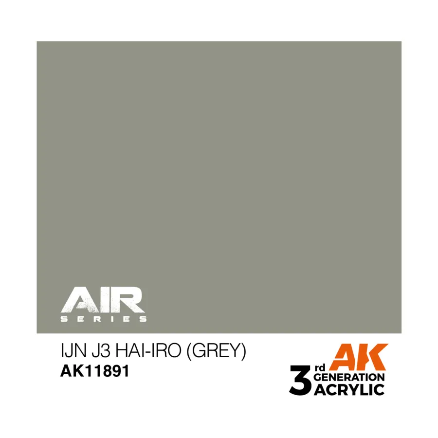 

IJN J3 Хай-иро (Серый), 3rd Gen Acrylic - Air