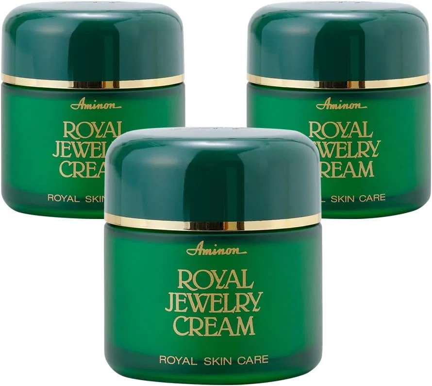 Дневной крем Aminon Royal Jewelry Cream S, 35 г, набор 3 шт.