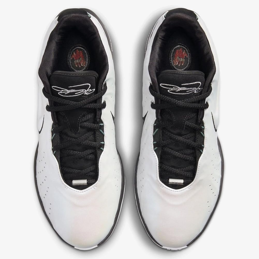Мужские кроссовки Nike Lebron XXI, белый/черный — фото 2
