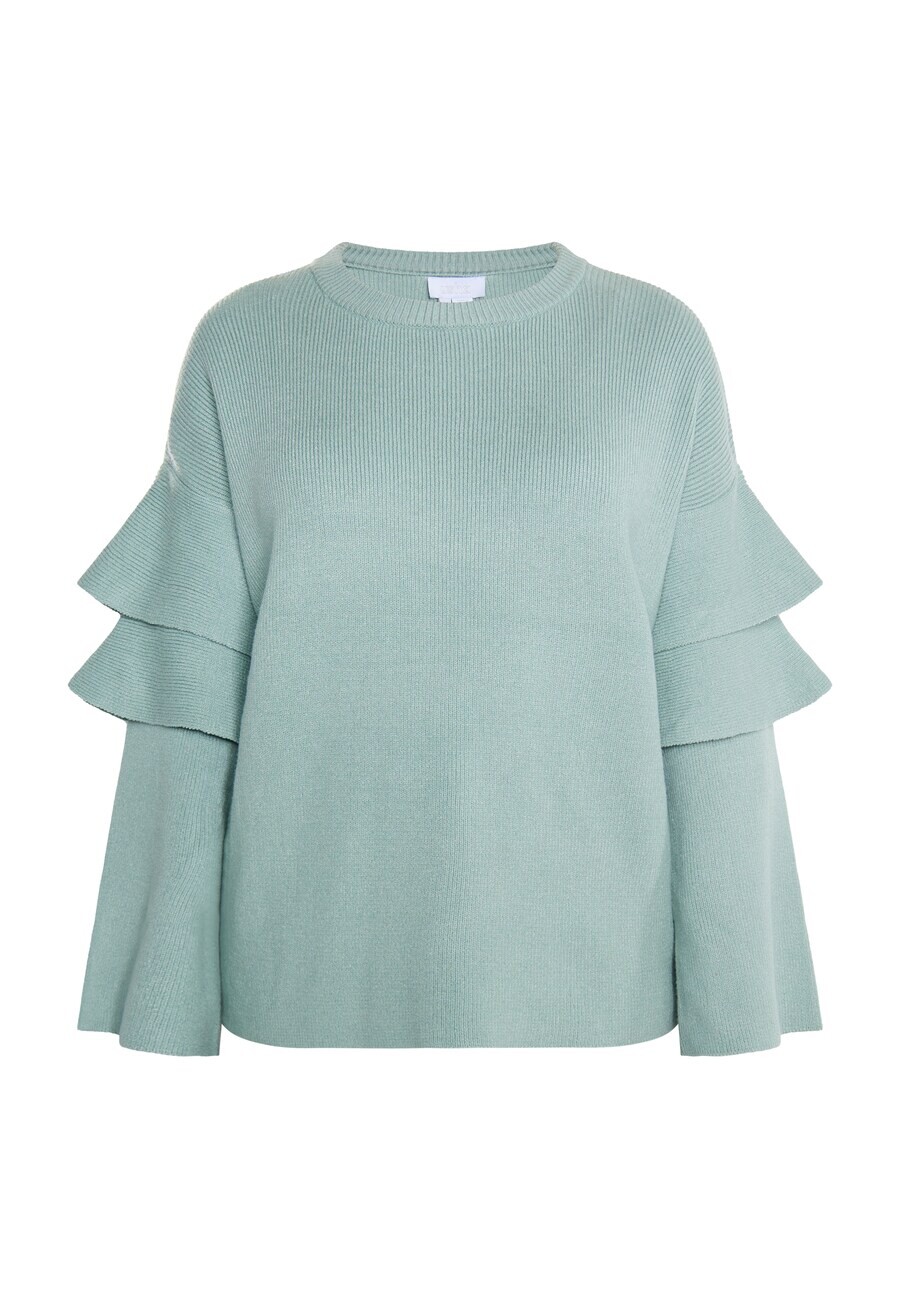 

Тонкий вязаный свитер usha WHITE LABEL Sweater Pryam, мятный