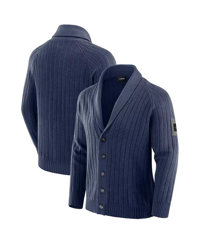 

Мужской темно-синий кардиган Dallas Cowboys The Playmaker реглан J. Palmer