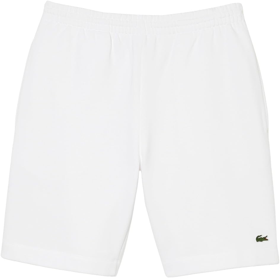 

Lacoste мужские шорты Regular Fit с регулируемой талией 4", White Green Croc
