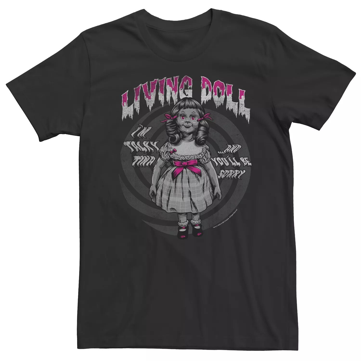 

Мужская футболка Twilight Zone Living Doll Licensed Character