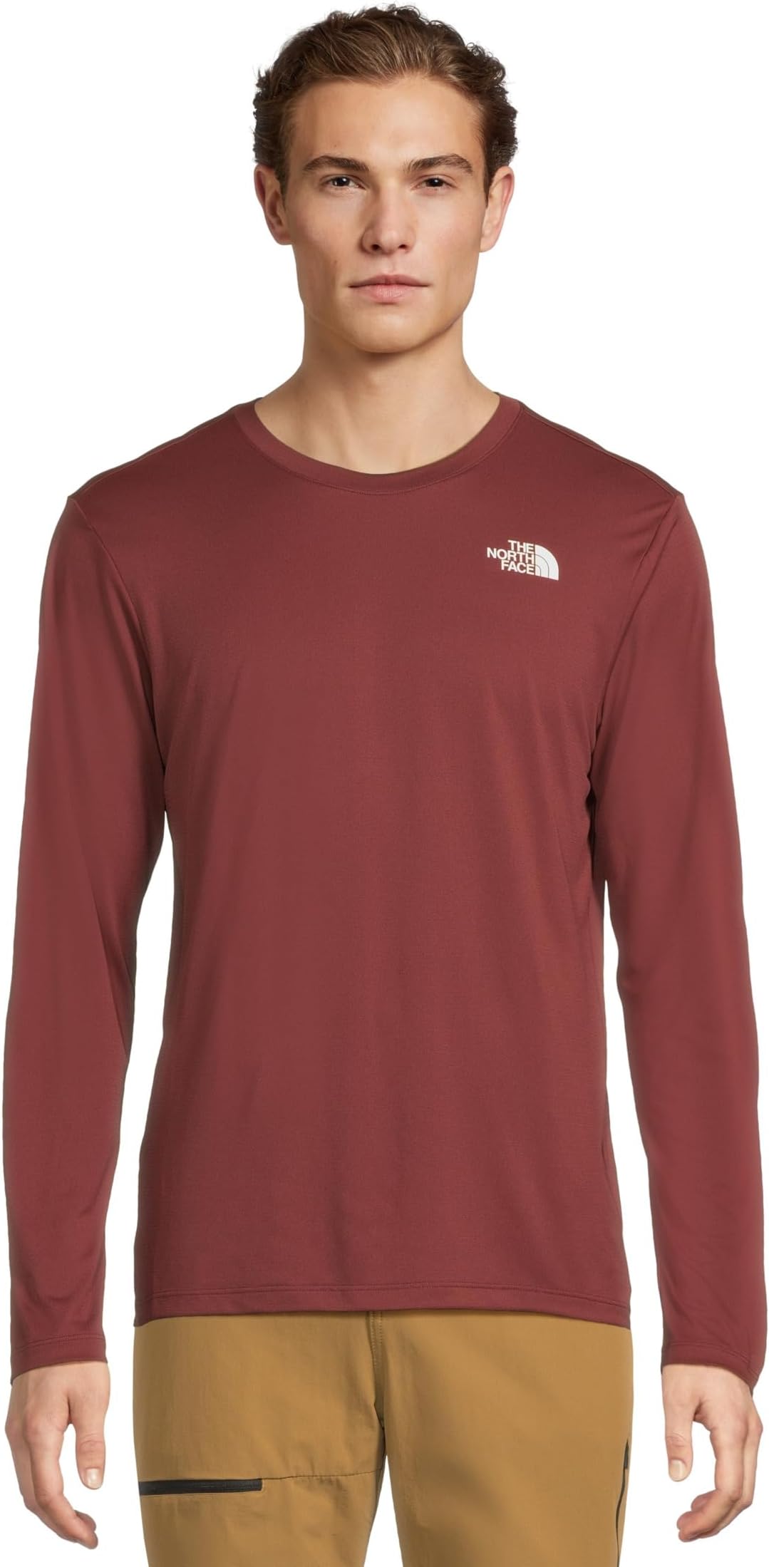 

Футболка The North Face 24/7 Long Sleeve Tee, цвет Sumac