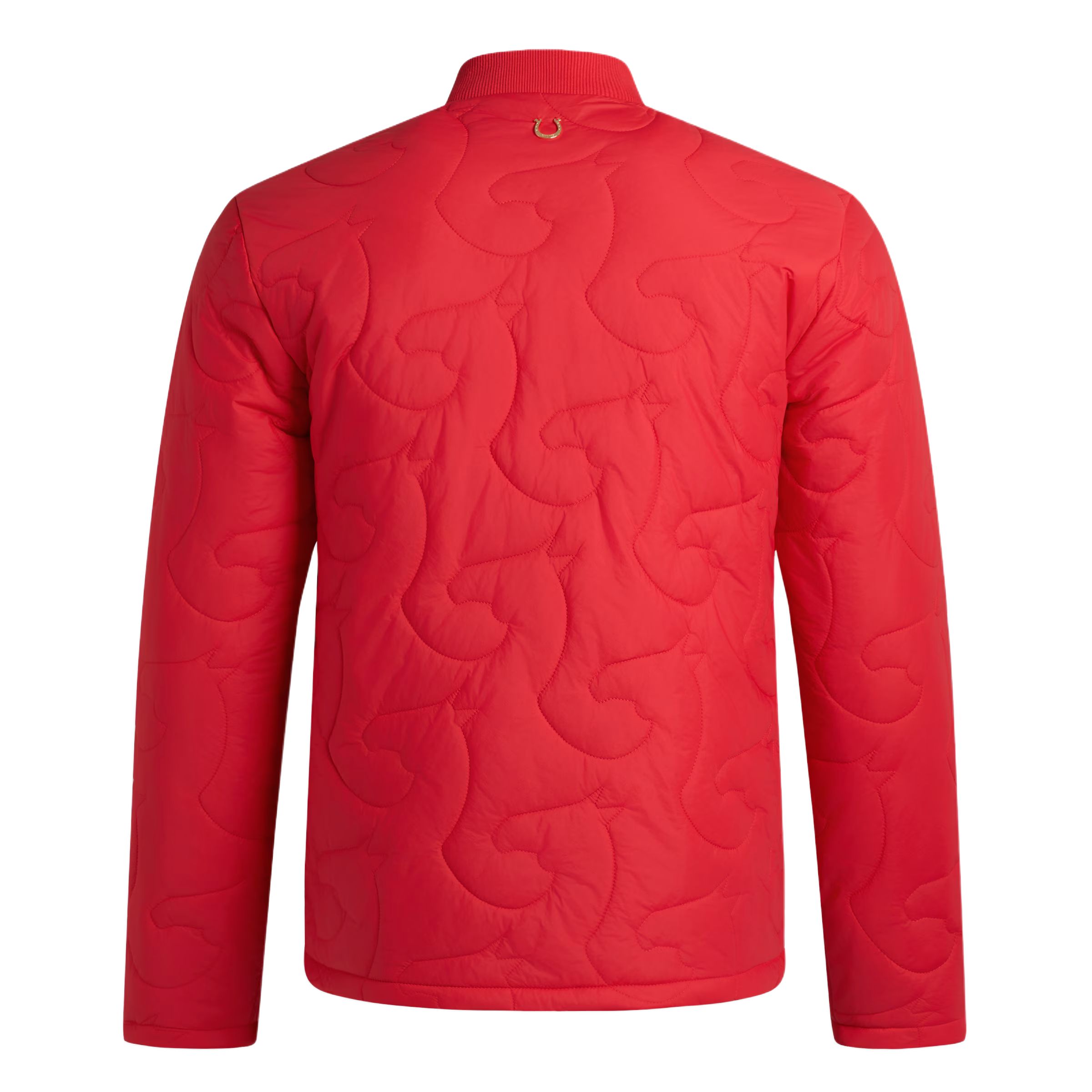 Современная утепленная куртка-пуховик CNY FW25, унисекс Adidas, светлый scarlet — фото 4