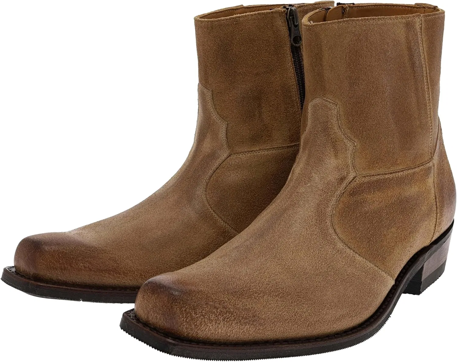 FB Fashion Boots Alvaro Goma Мужские ковбойские ботинки, кожаные ботинки, ботинки в стиле вестерн, коричневые