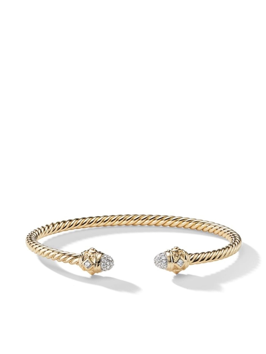 

Браслет-кафф Renaissance из желтого золота с бриллиантами David Yurman, золотой