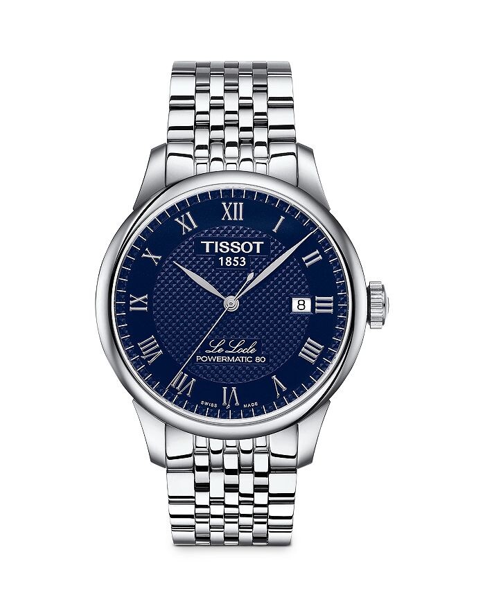 

Часы Tissot Le Locle, 39,3 мм, синий