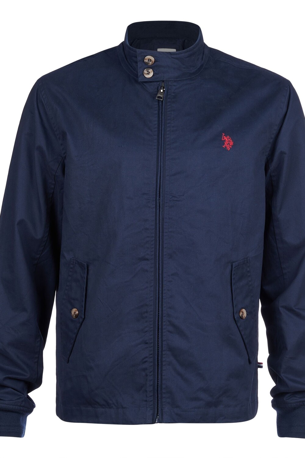 

Мужская куртка Харрингтон из хлопкового твила U.S. Polo Assn, синий