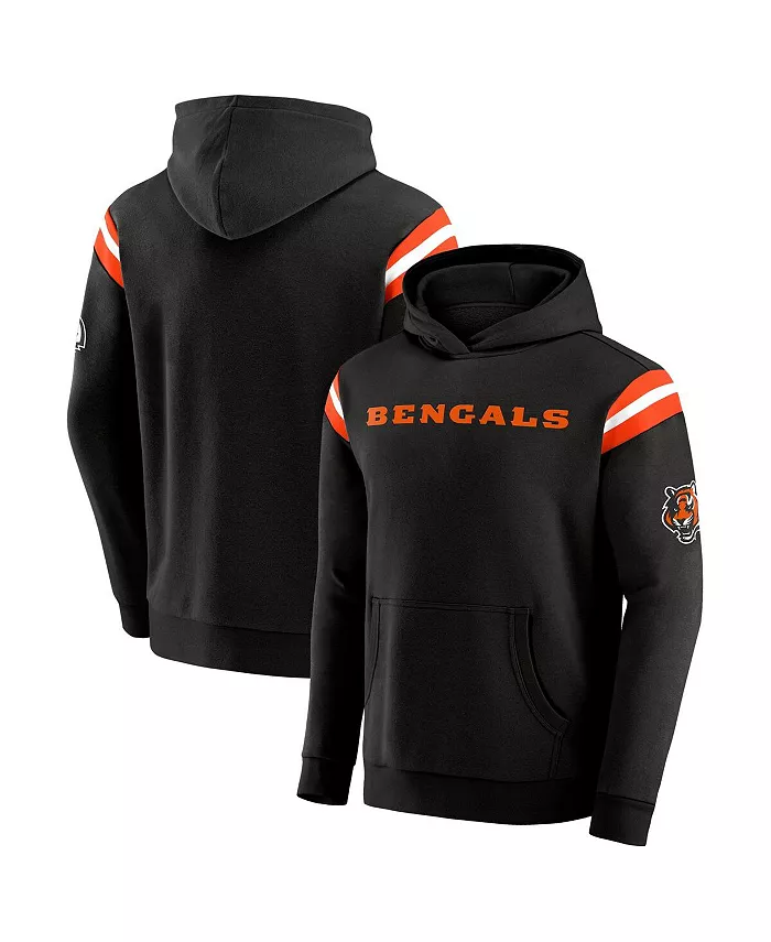 

Мужская серая толстовка с капюшоном Cincinnati Bengals в стиле washed Fanatics, серый