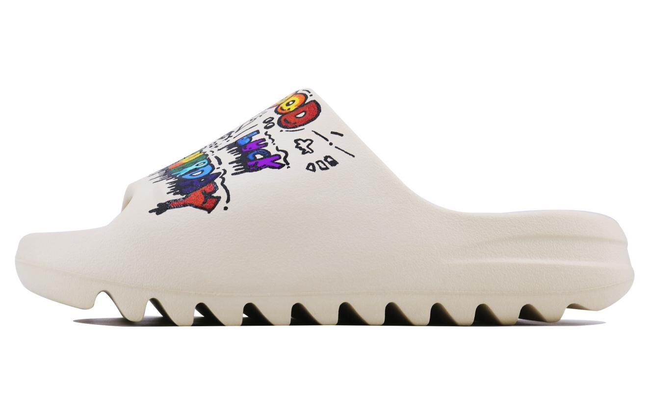

Шлепанцы Yeezy Slide унисекс, черный/красный/оранжевый/бежевый Adidas Originals