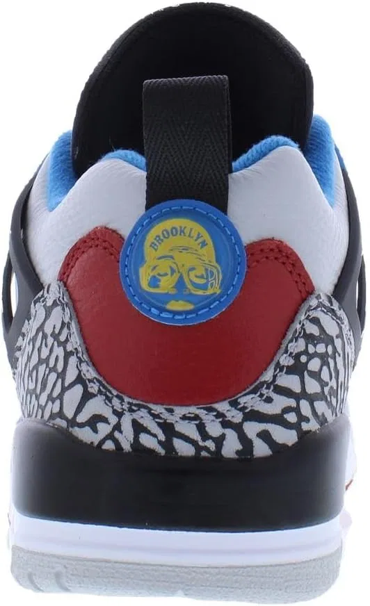 Мужские кроссовки Jordan Spizike Low SE (IM7425-004, нейтрально-серый/цвет университетской формы/синий) — фото 4