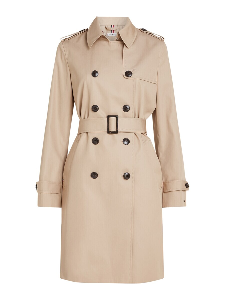 

Тренч TOMMY HILFIGER Between-Seasons Coat, бежевый