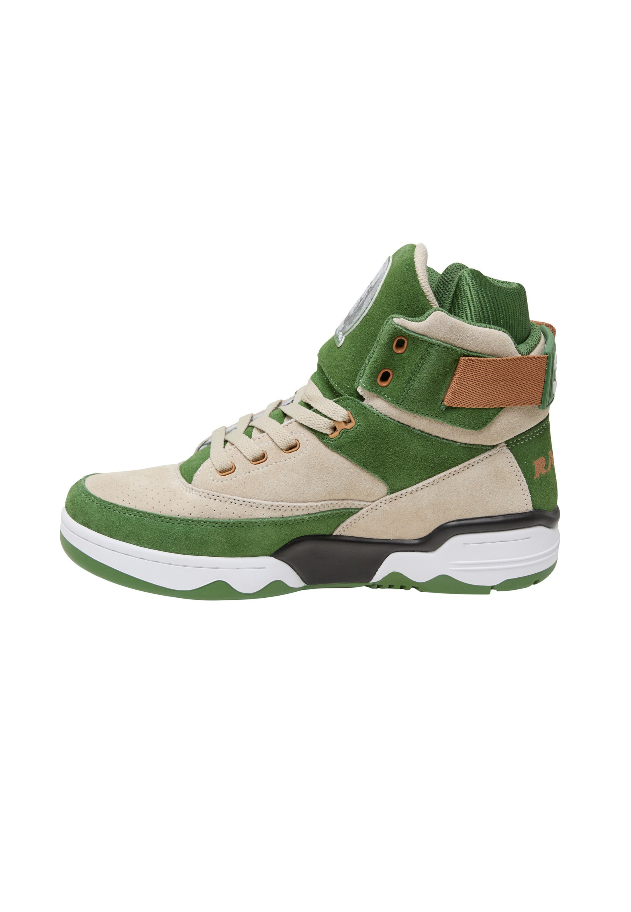 Ewing Высокие кроссовки в зеленом цвете