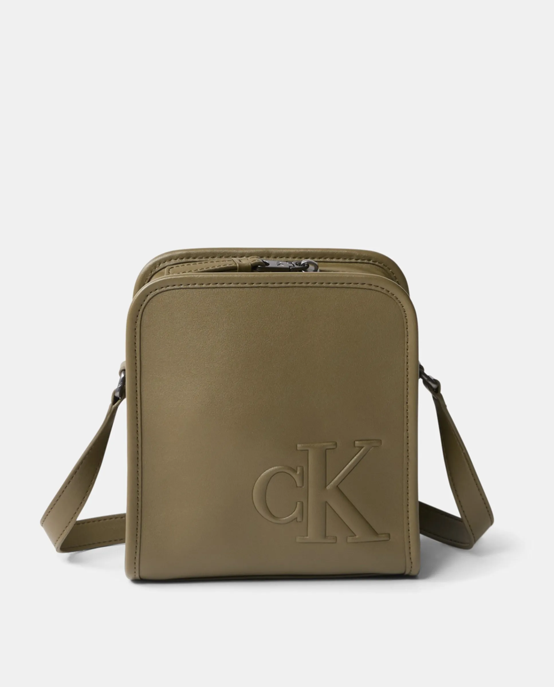 

Маленький мужской поясной рюкзак Calvin Klein, зеленый