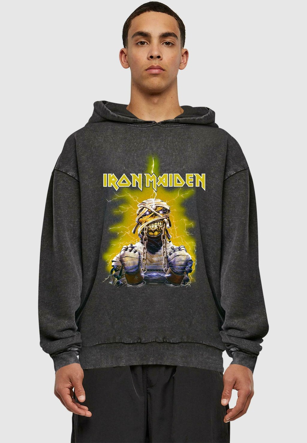 

Толстовка IRON MAIDEN POWERSLAVE WORLD SLAVERY - Hoodie Merchcode, черный