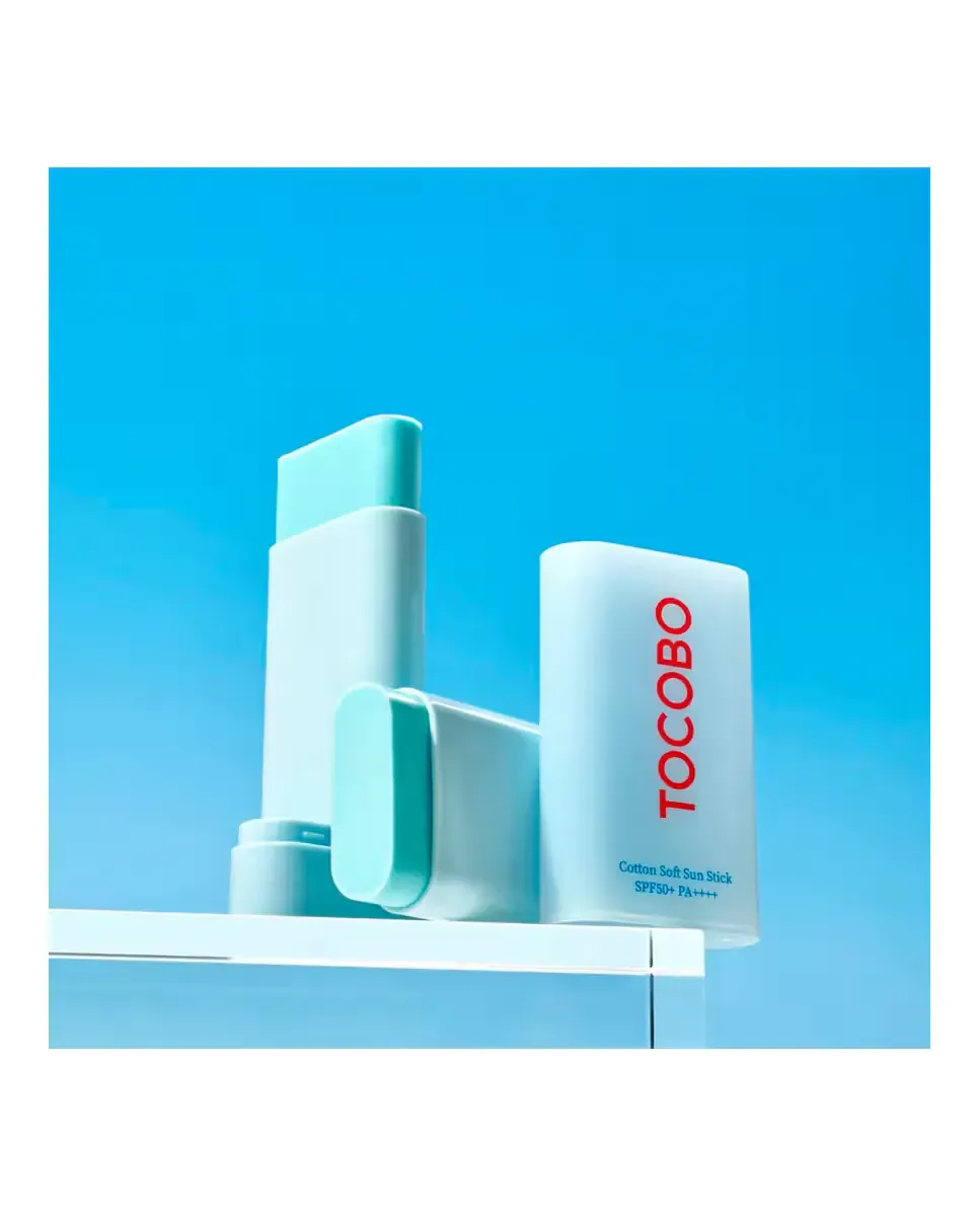 Крем для лица SPF50 TOCOBO Стик Cotton Soft Sun + PA++++ — фото 3