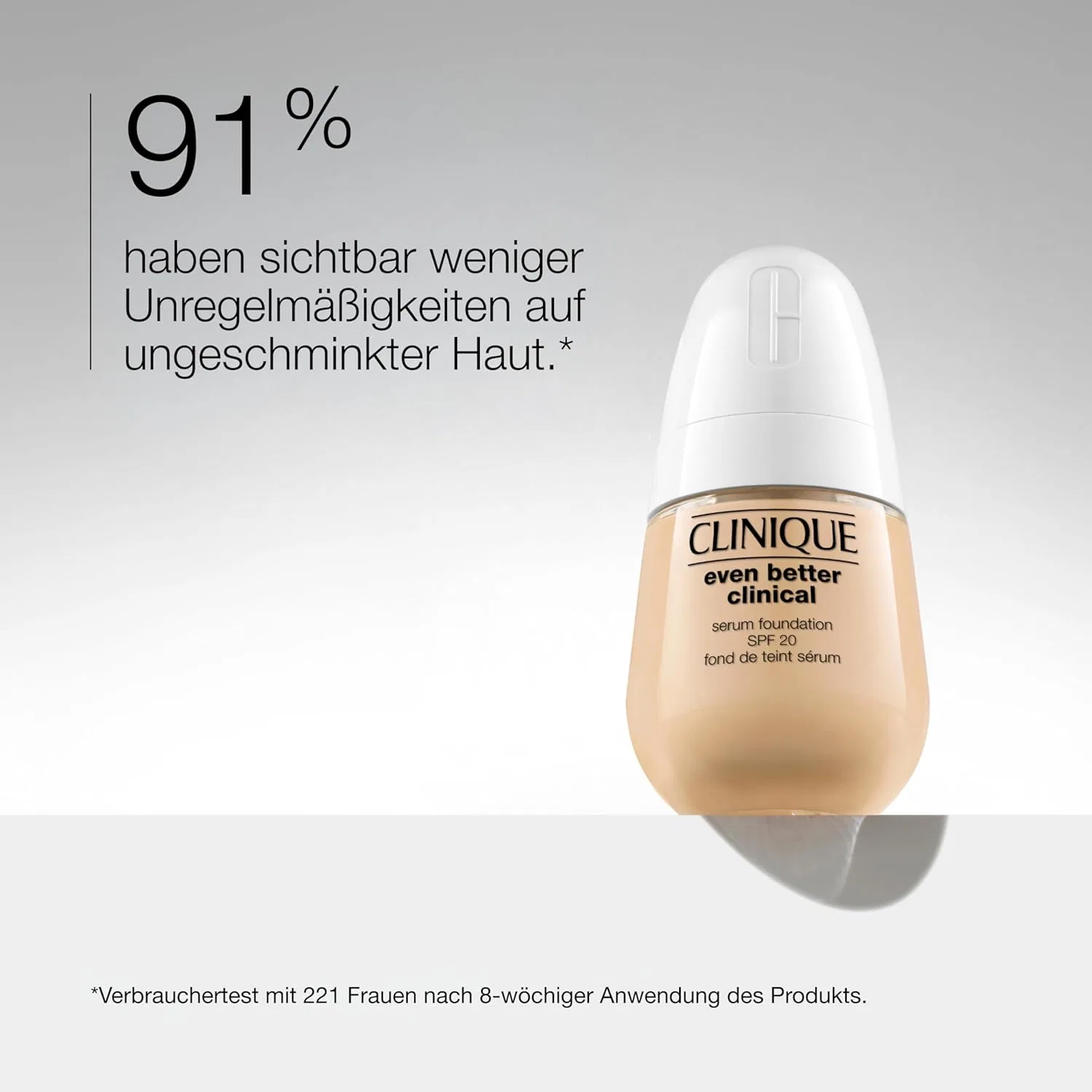 Тональная основа Even Better Clinical Serum Foundation SPF 20 от Clinique Clinique, Cn 52 Neutral — фото 2