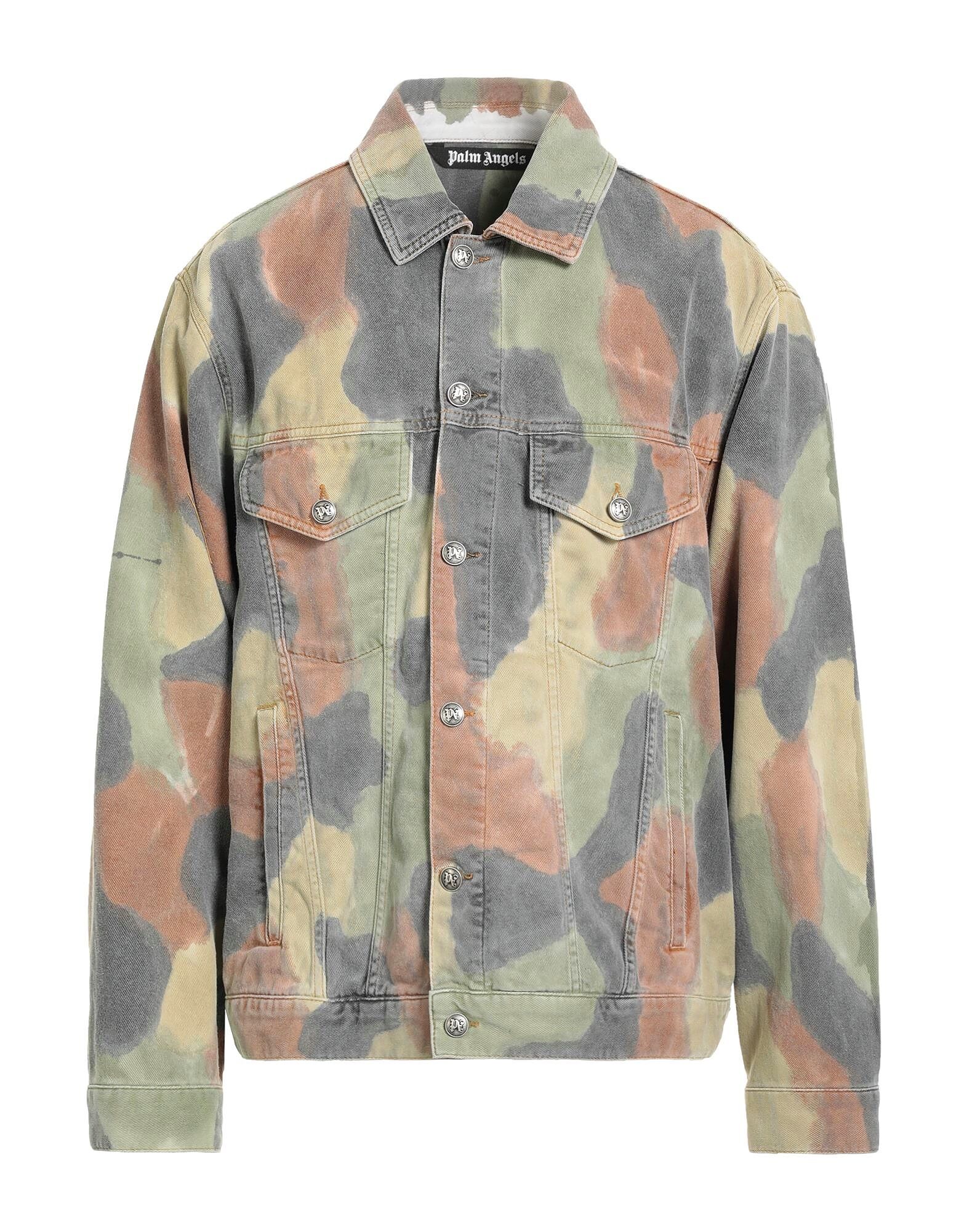 

Джинсовая куртка Palm Angels, серый