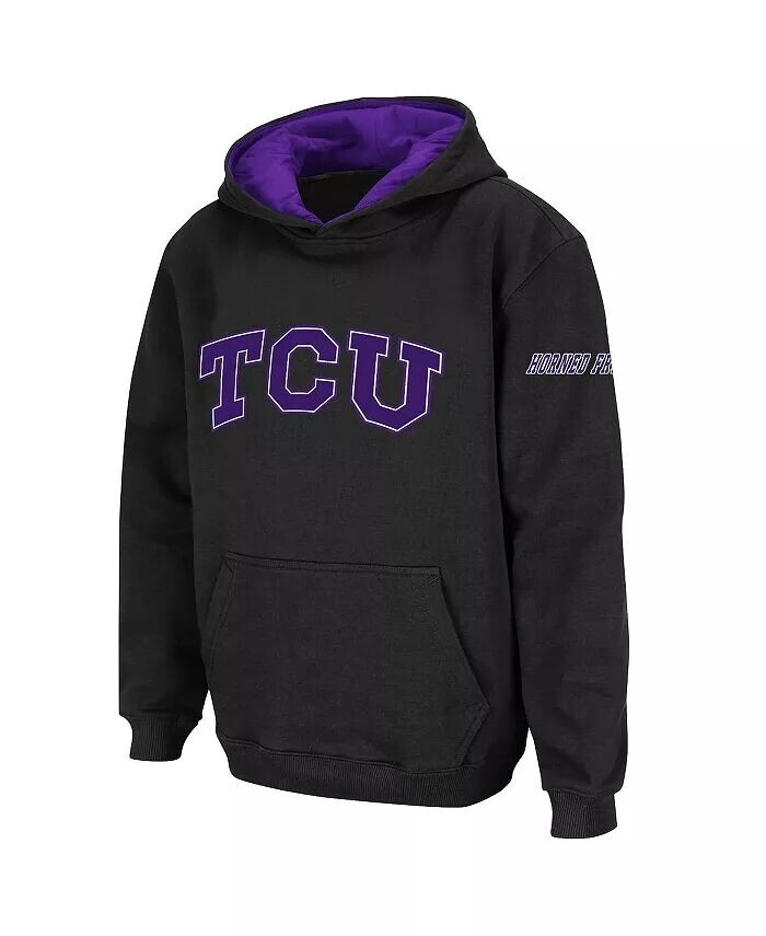 

Пуловер с большим логотипом Big Boys TCU Horned Frogs Stadium Athletic, фиолетовый
