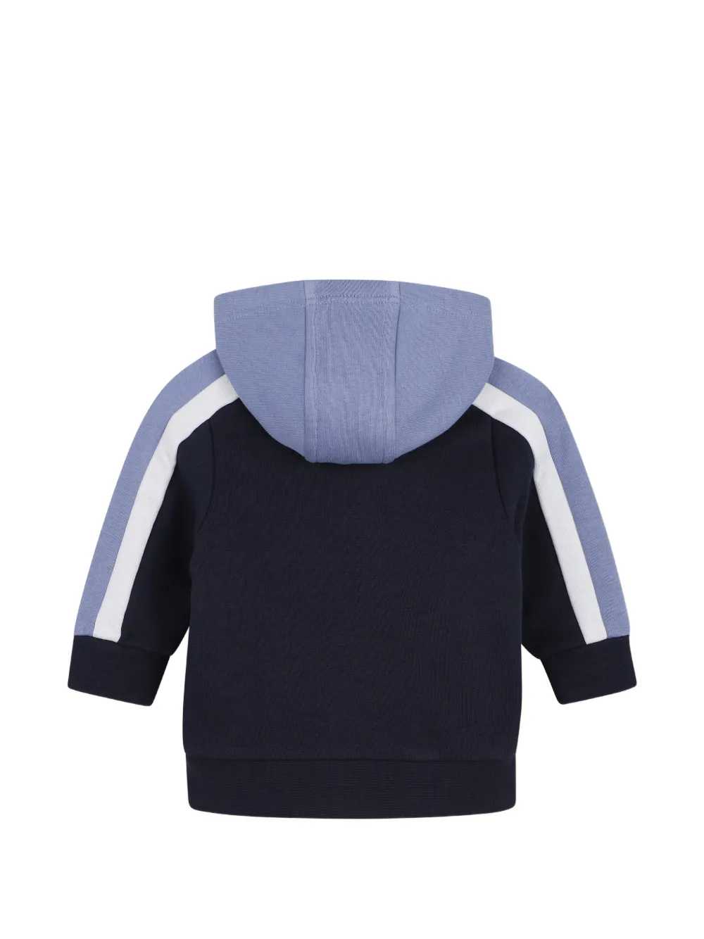 Худи с контрастными полосками и логотипом Boss Kidswear, синий — фото 2
