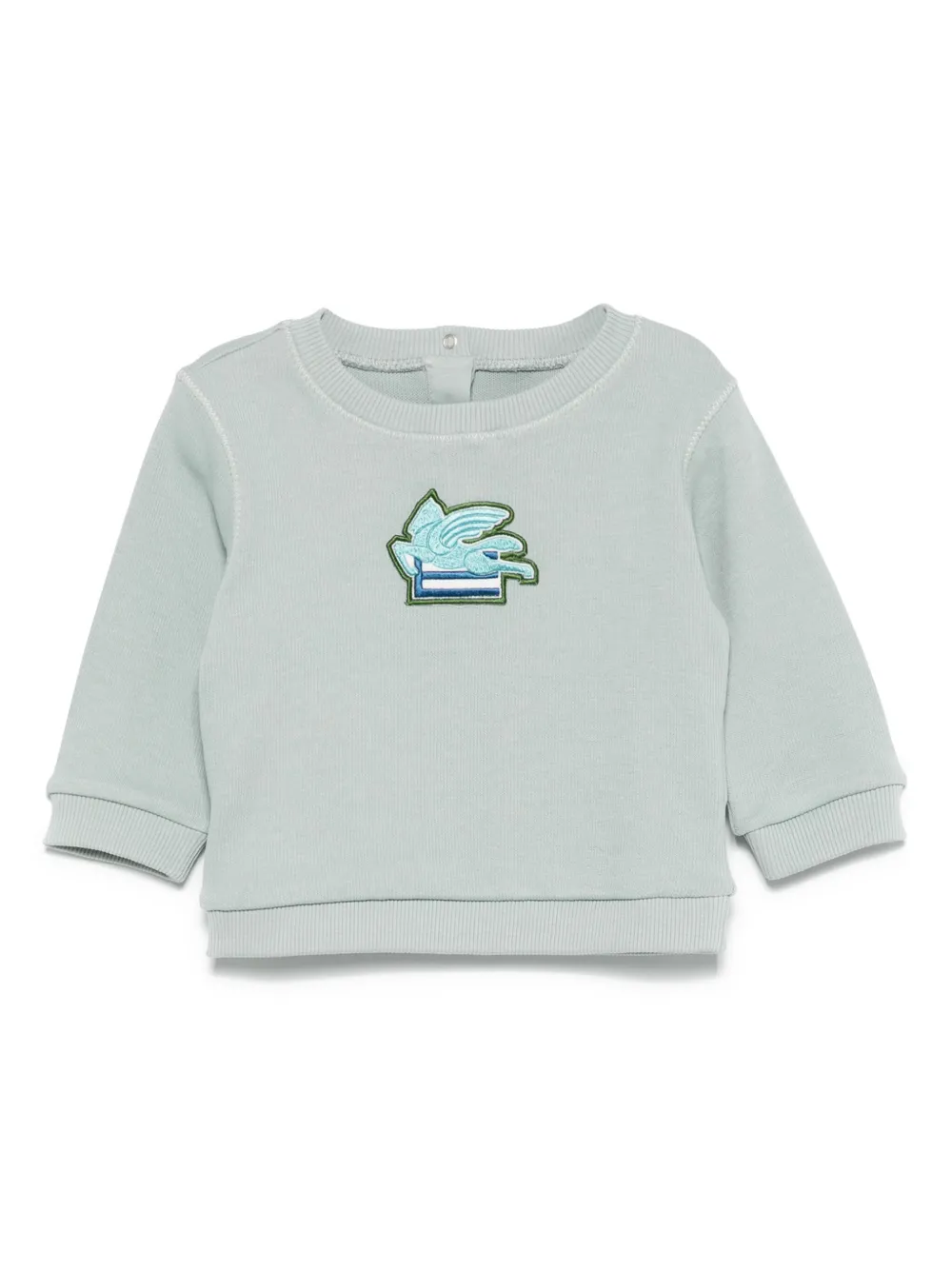 

Толстовка с логотипом Pegaso ETRO KIDS, зеленый