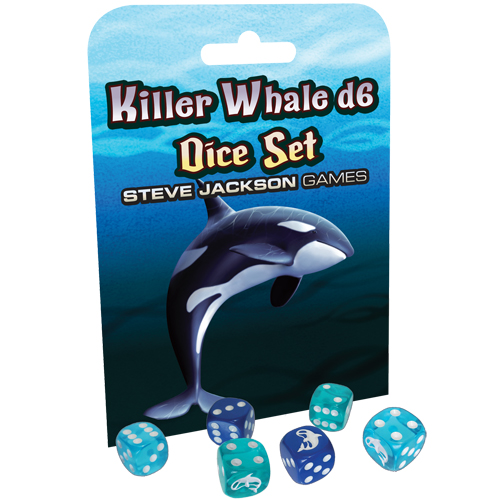 

Игровые кубики Killer Whale D6 Dice Set