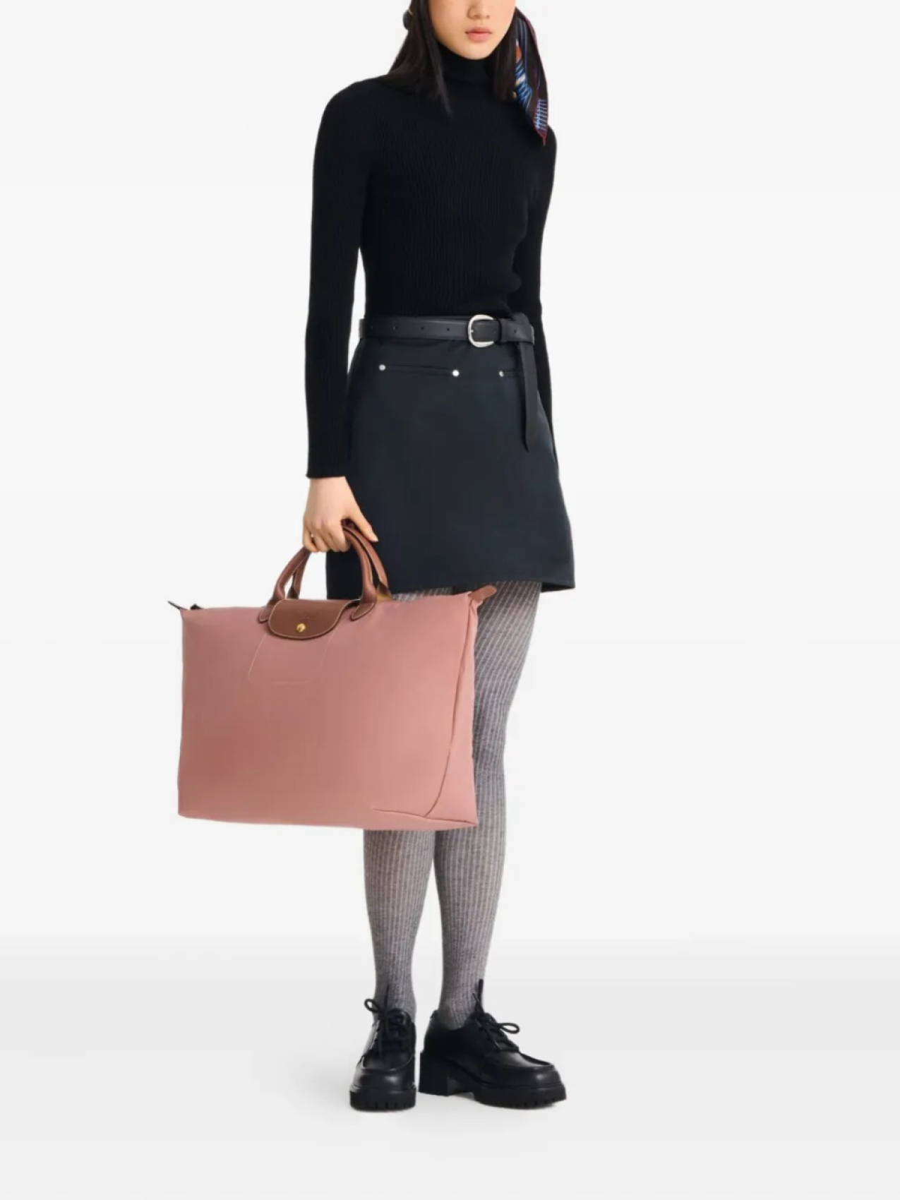 

Longchamp сумка-тоут Le Pliage, розовый