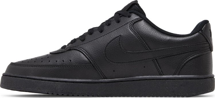 Кроссовки Court Vision Low Next Nature 'Triple Black', черный — фото 3