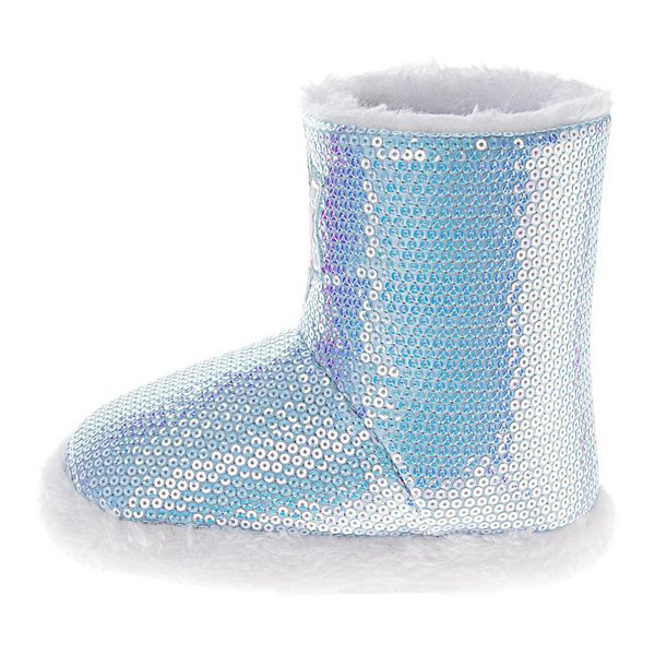 Зимние сапоги Elsa для девочек с пайетками (toddler) Disney Frozen — фото 3