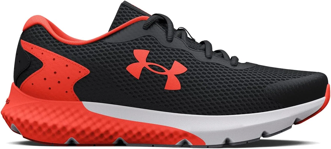 Кроссовки Under Armour Girls' Pre-School UA Rogue 3 Al для девочек, с визуальной амортизацией, Black