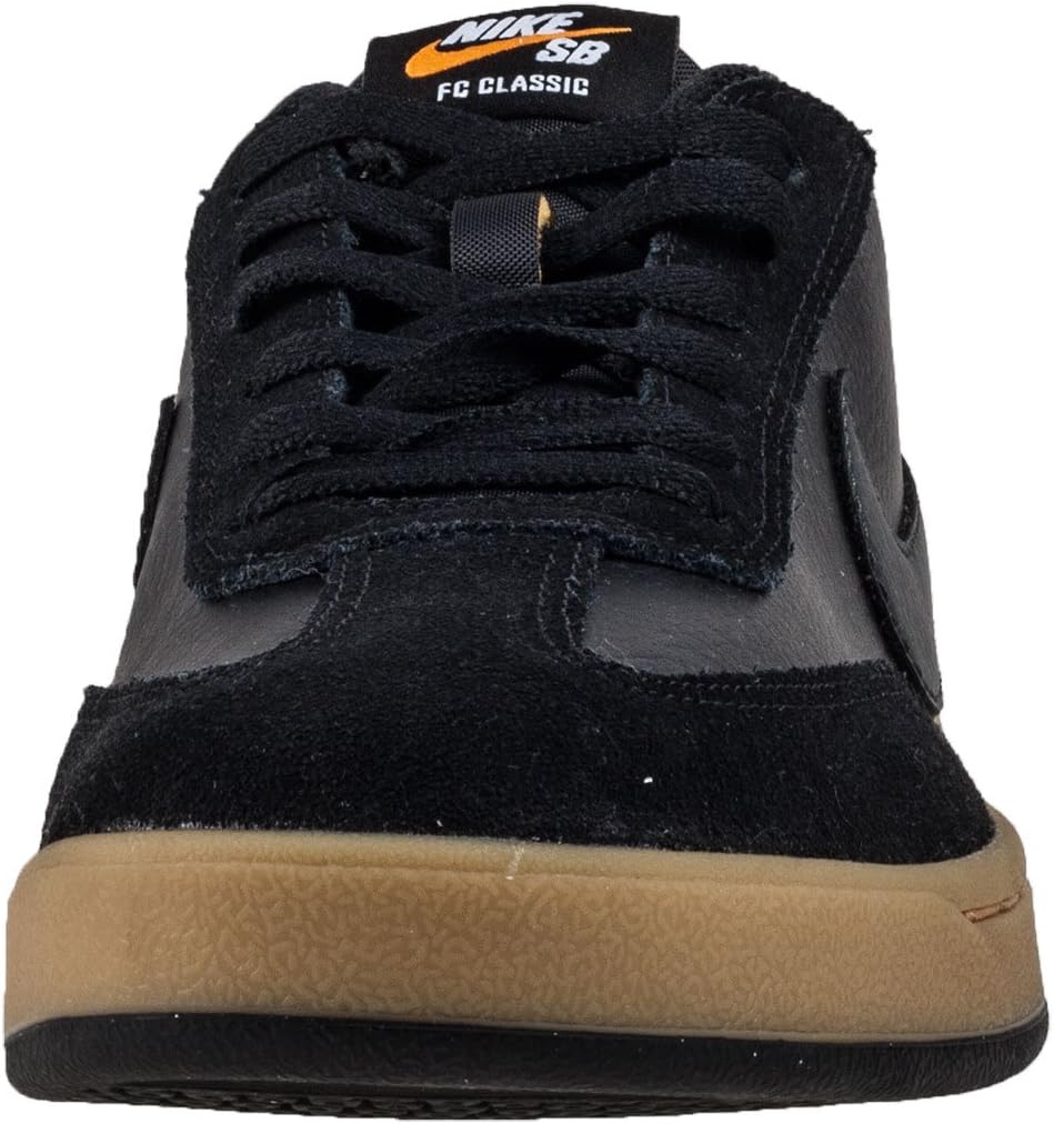 Кроссовки FC Classic - Black/Anthracite-Black-Vivid Orange Nike, Black — фото 3