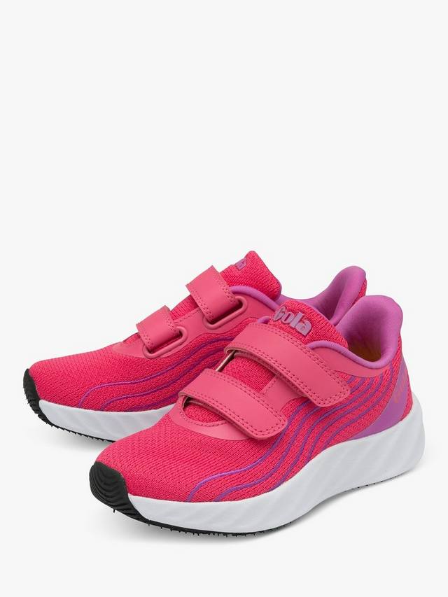 Детские кроссовки Alzir Performance Twin Bar Gola, Hot Pink — фото 3