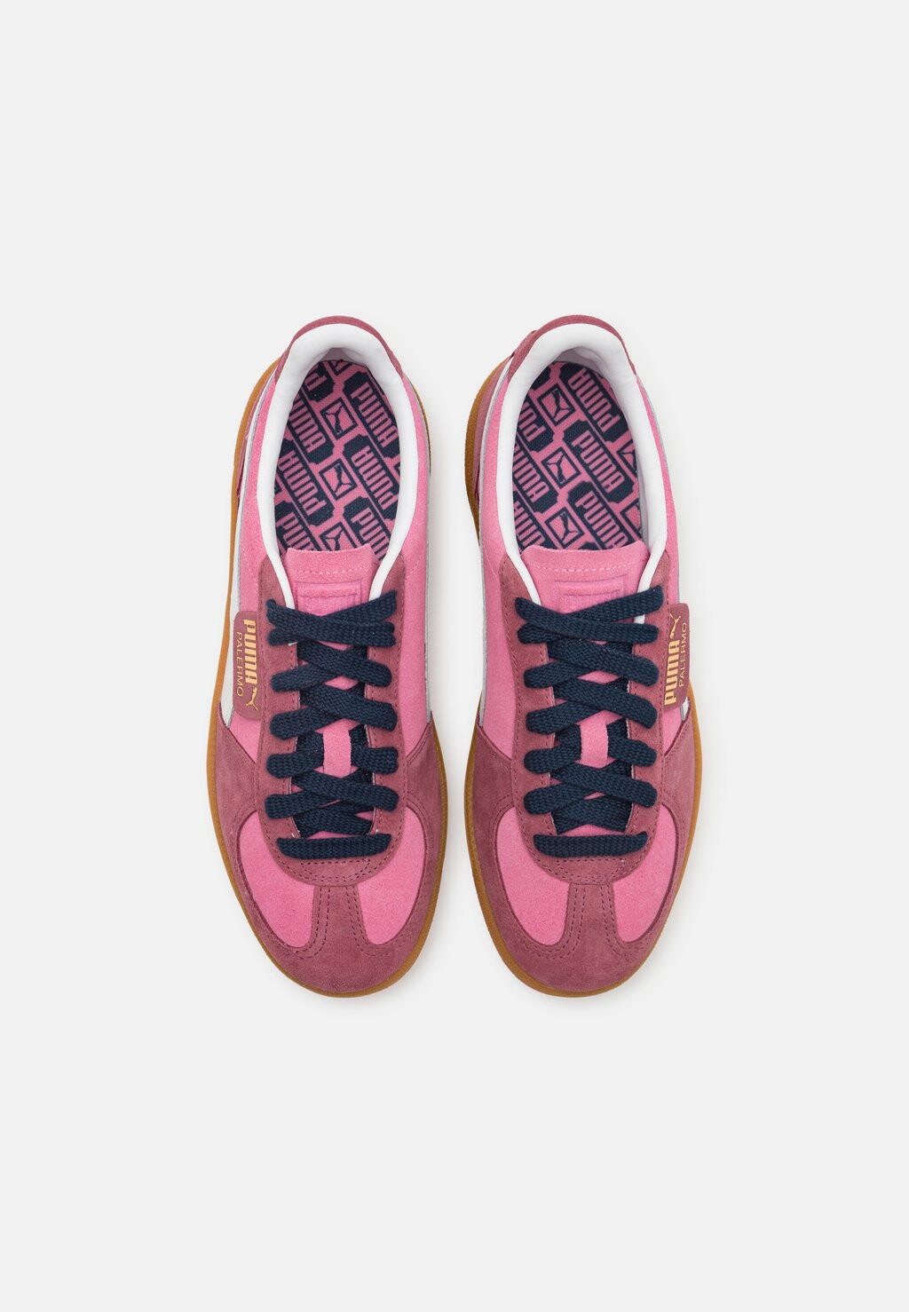 Кроссовки на шнуровке PALERMO UNISEX Puma, цвет Strawberry Burst/Wood Violet/Gum — фото 3