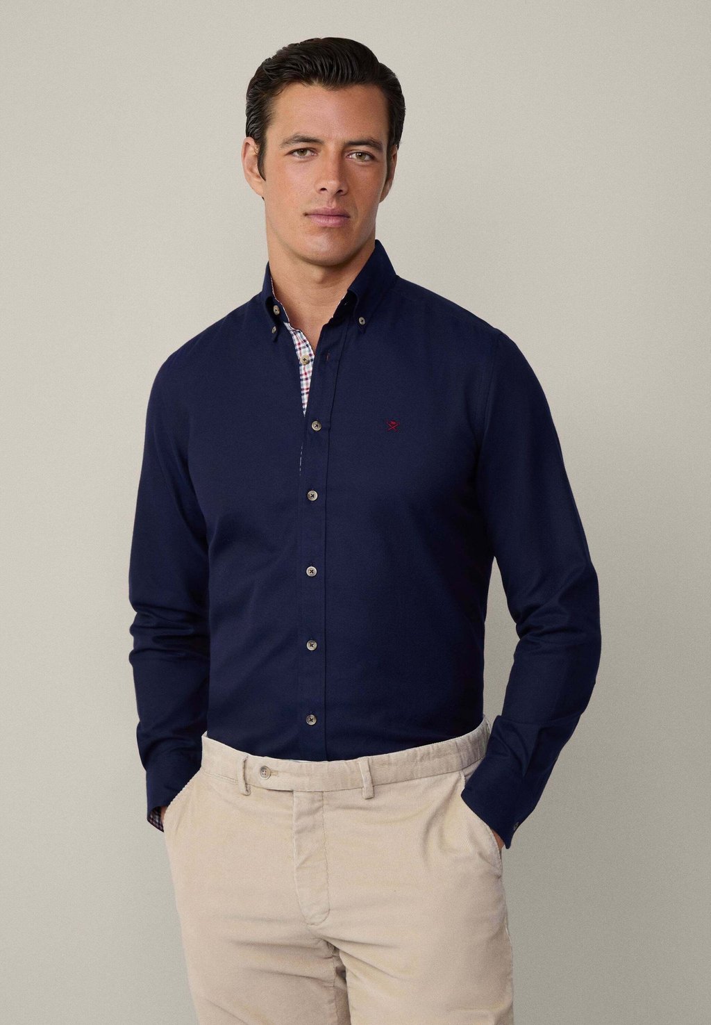 

Рубашка Hackett London, синий
