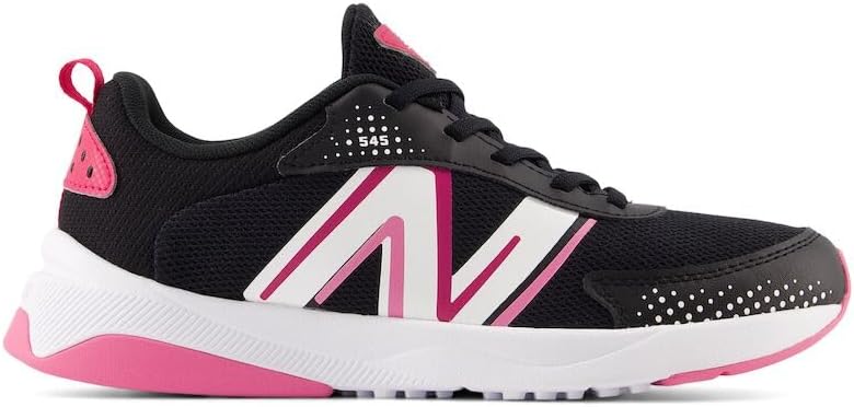 Кроссовки для детей New Balance DynaSoft 545 V1 на шнуровке, черный/розовый — фото 3