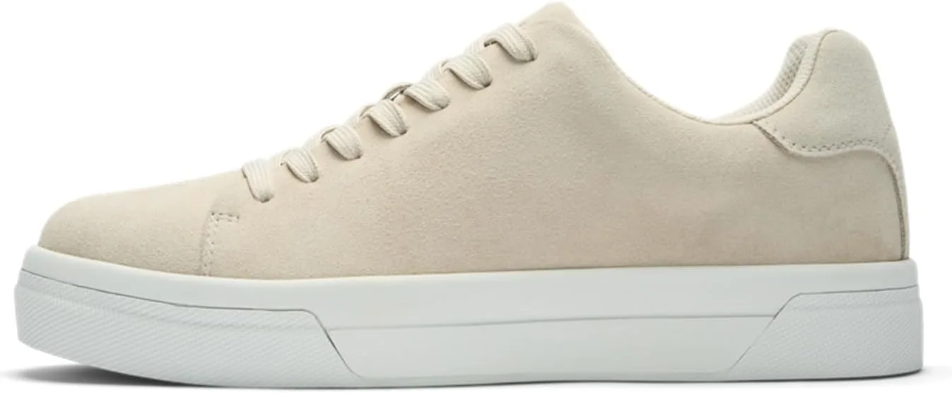 Мужские массивные замшевые кроссовки Slhdavid Chunky Suede Trainers 2.0 Noos Selected Men, белый — фото 2