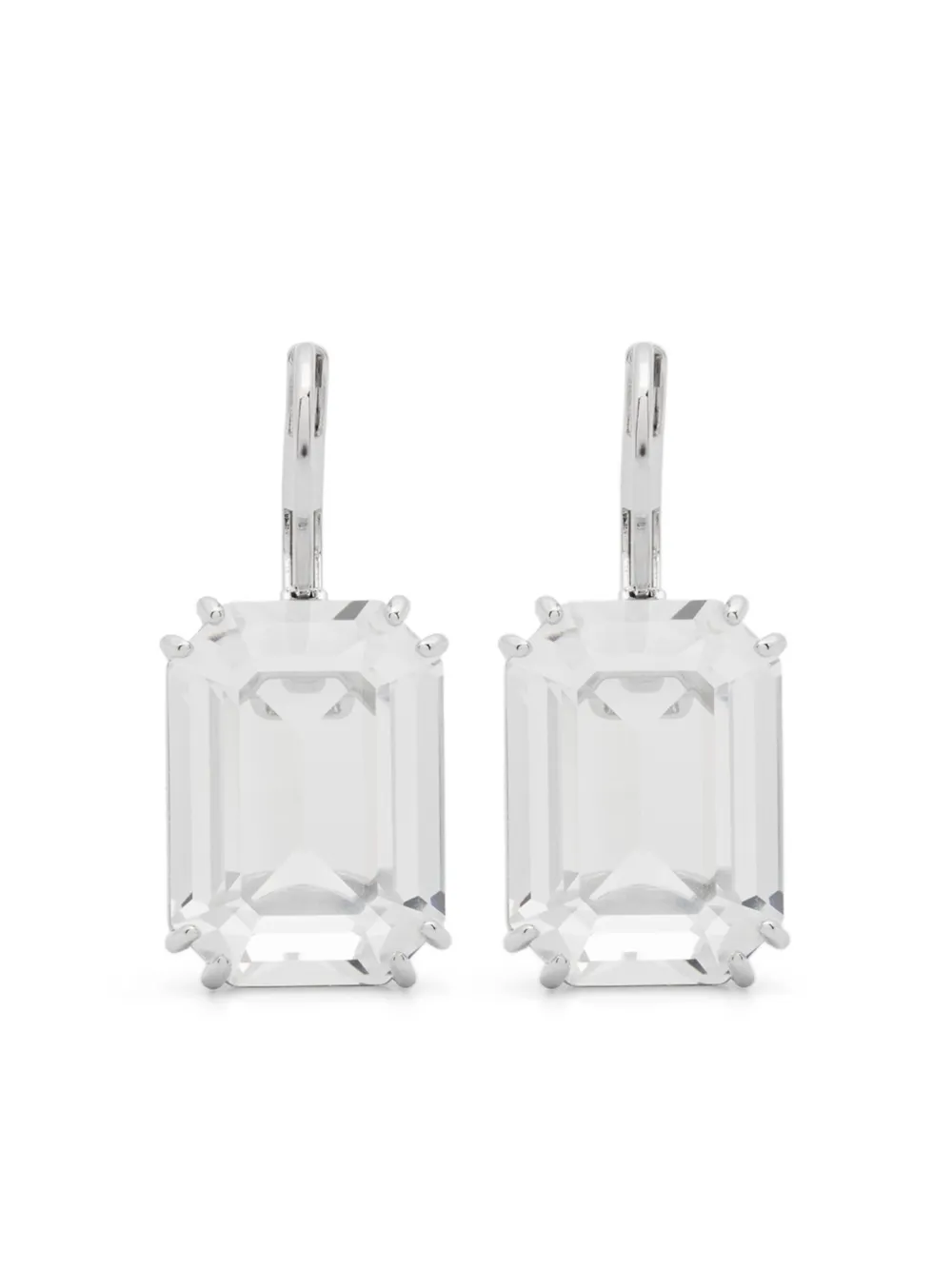 

Серьги-подвески Millenia, украшенные кристаллами Swarovski, серебяный