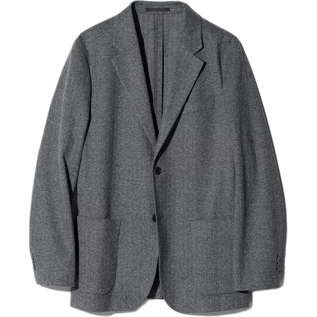 

UNIQLO Куртка унисекс серая, Gray