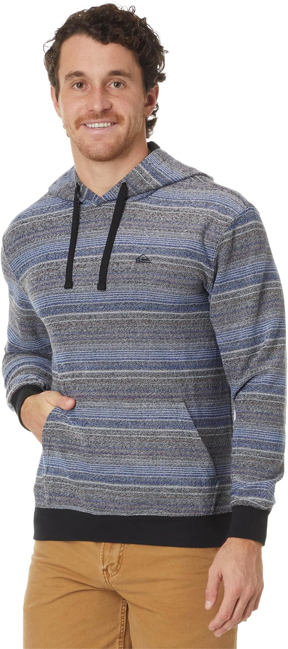 

Толстовка Quiksilver Great Otway Hoodie Fleece Sweatshirt, True Black