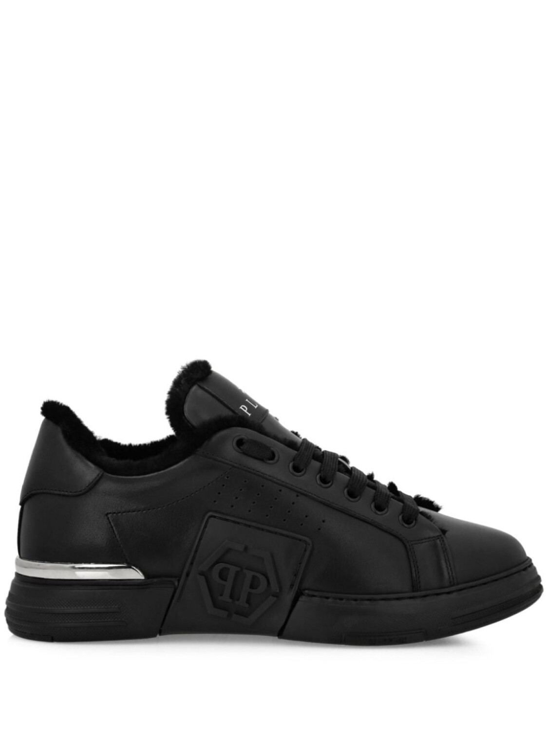 Philipp Plein кеды Hexagon, черный