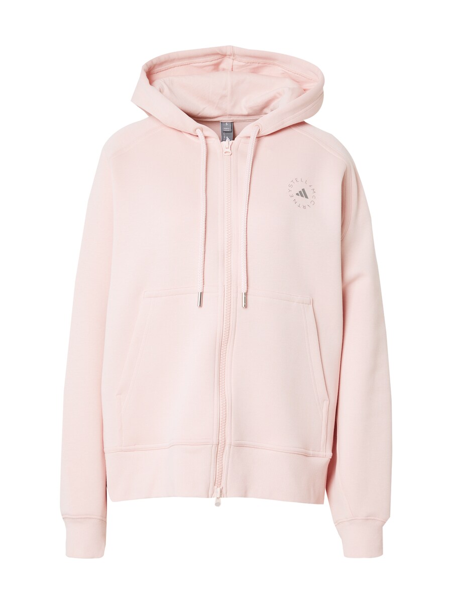 

Спортивная толстовка с капюшоном на молнии ADIDAS BY STELLA MCCARTNEY, розовый